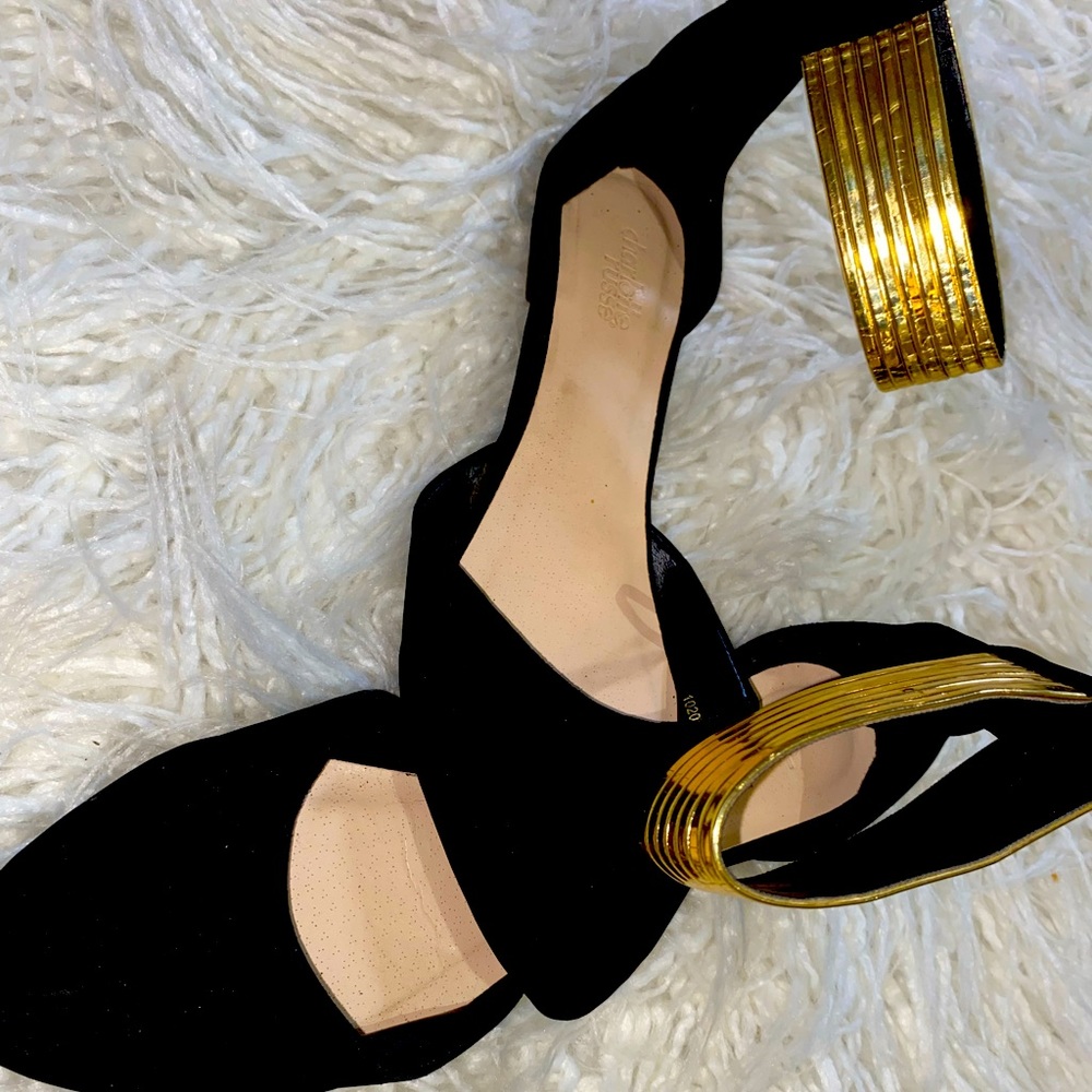 Flats - gold ankle super comfy!!